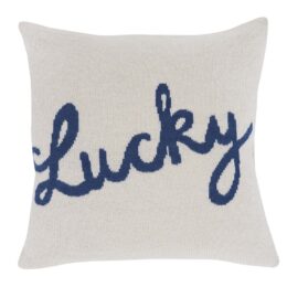 Lucky Pillow Case - Blue