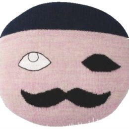 Secret Man Pillow - Pink